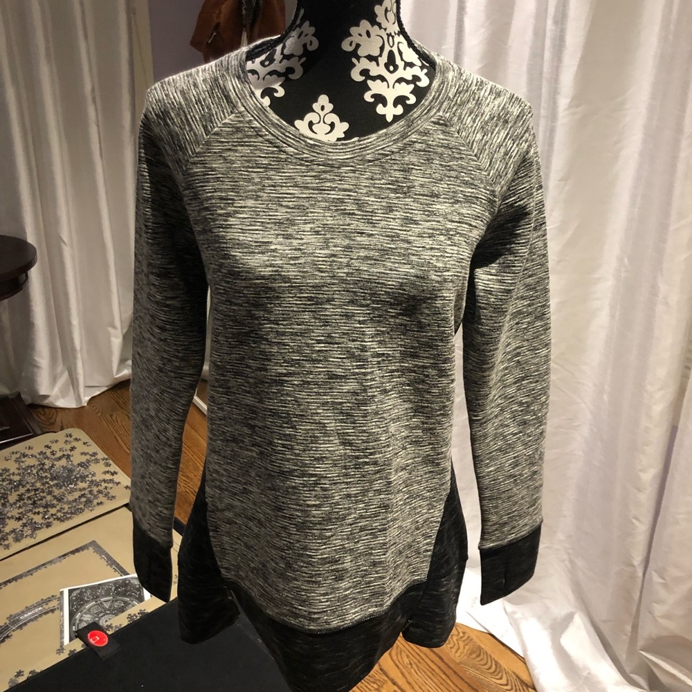 Athleta Grey Pullover